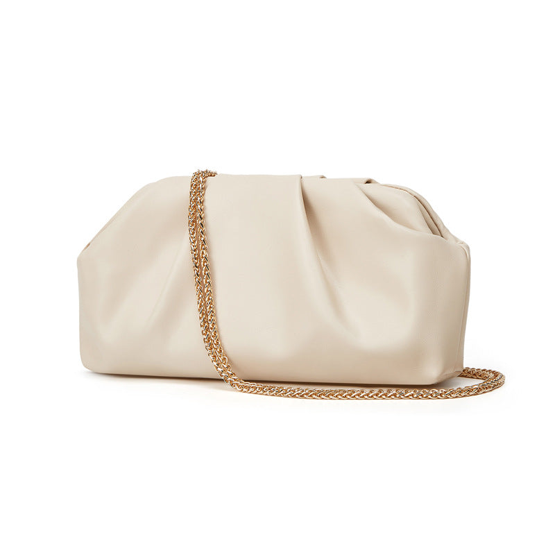 Pleated Cloud Bag - Trendy Chain Crossbody Shoulder Bag