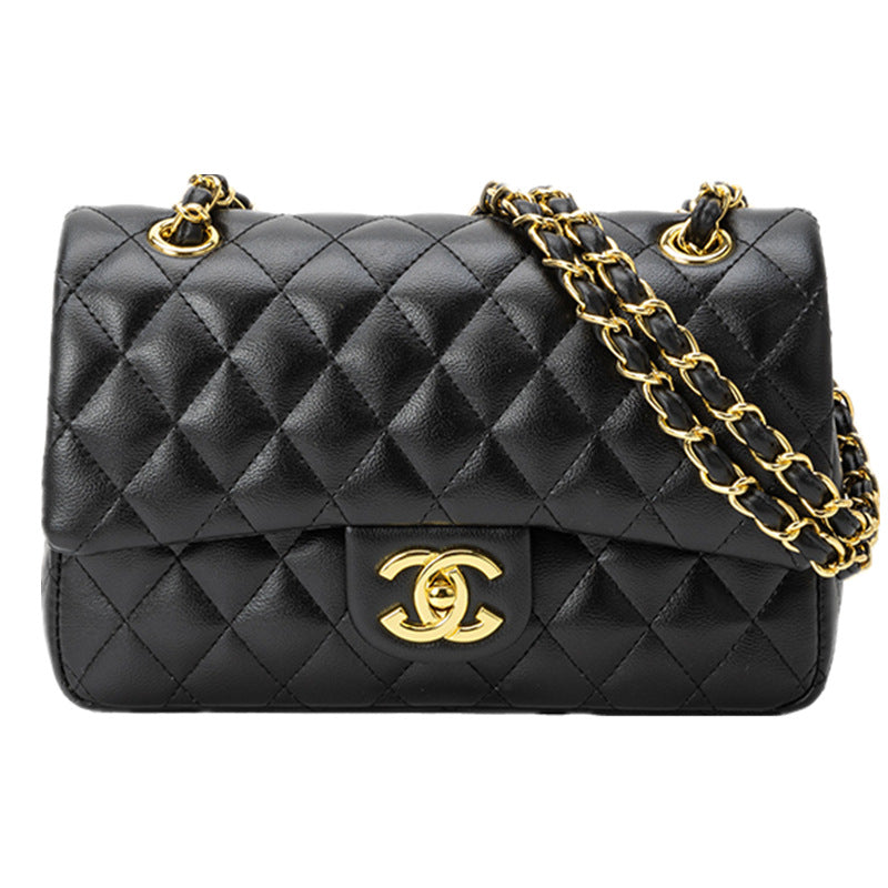 Chanel Inspired Quilted Crossbody Bag