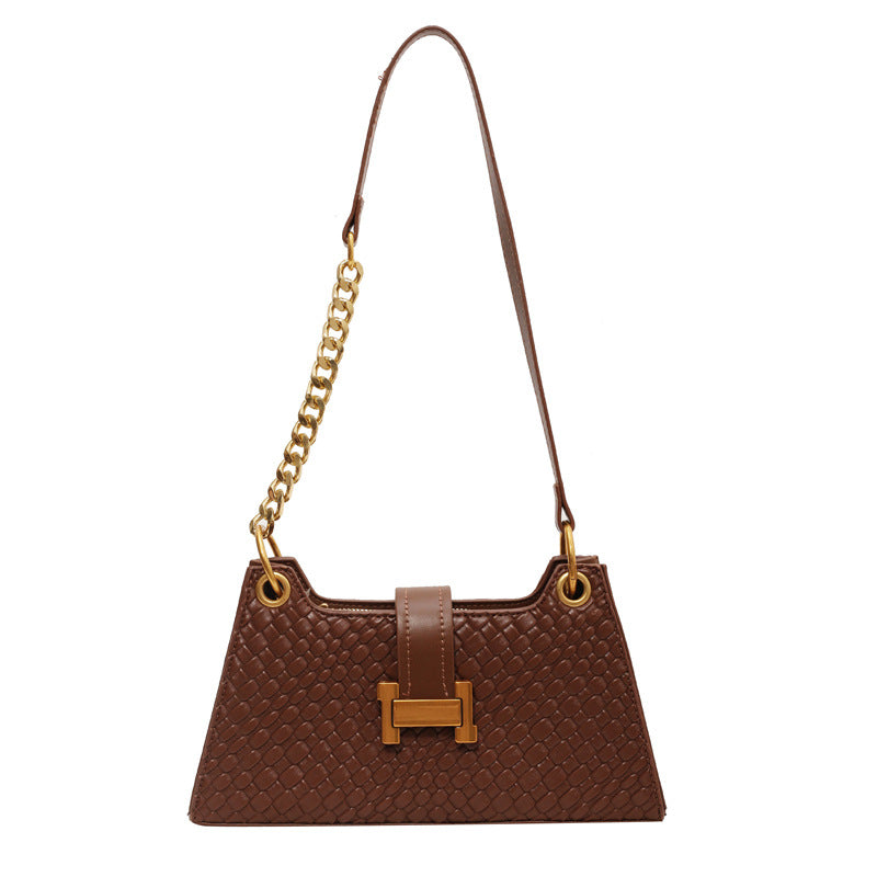 Underarm H Buckle Crossbody Bag