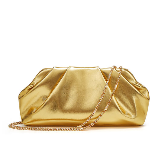 Pleated Cloud Bag - Trendy Chain Crossbody Shoulder Bag