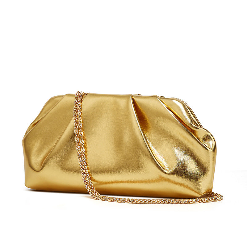Pleated Cloud Bag - Trendy Chain Crossbody Shoulder Bag
