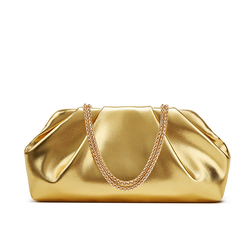 Pleated Cloud Bag - Trendy Chain Crossbody Shoulder Bag