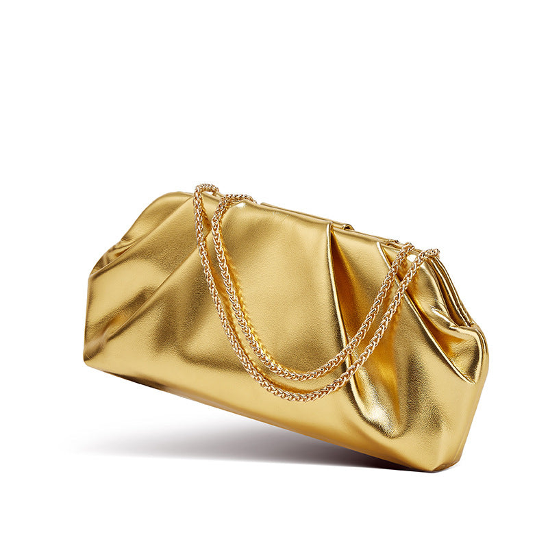 Pleated Cloud Bag - Trendy Chain Crossbody Shoulder Bag