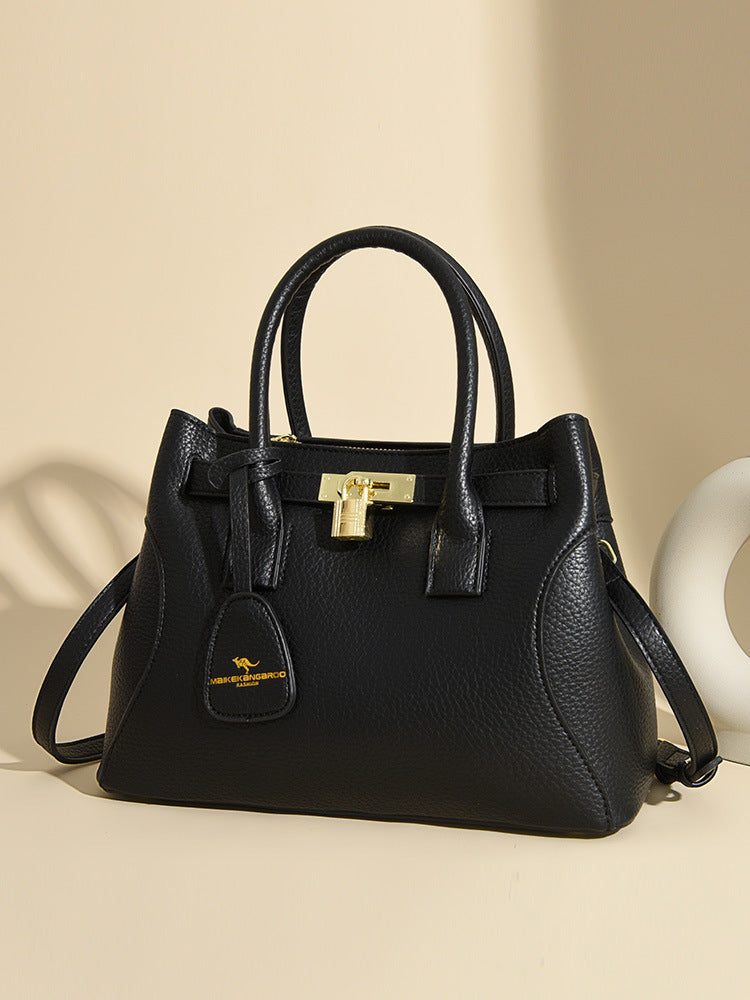Retro European-American Crossbody Tote Bag - Versatile Women's Shoulder Handbag