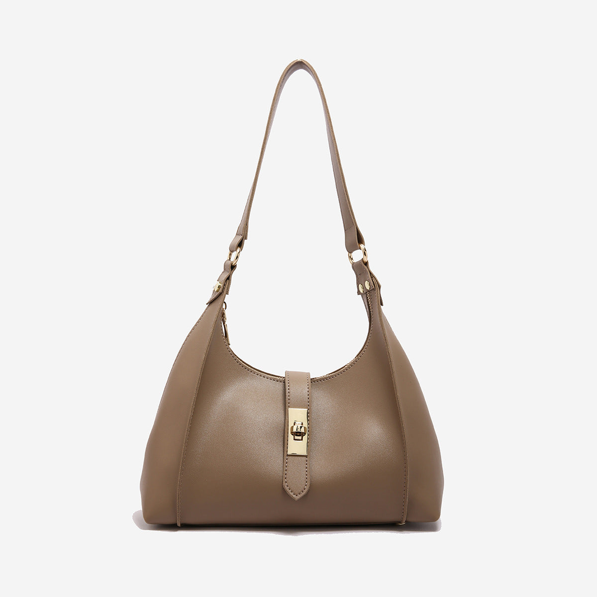Large Capacity Retro Bucket Bag - Versatile Shoulder Crossbody Handbag