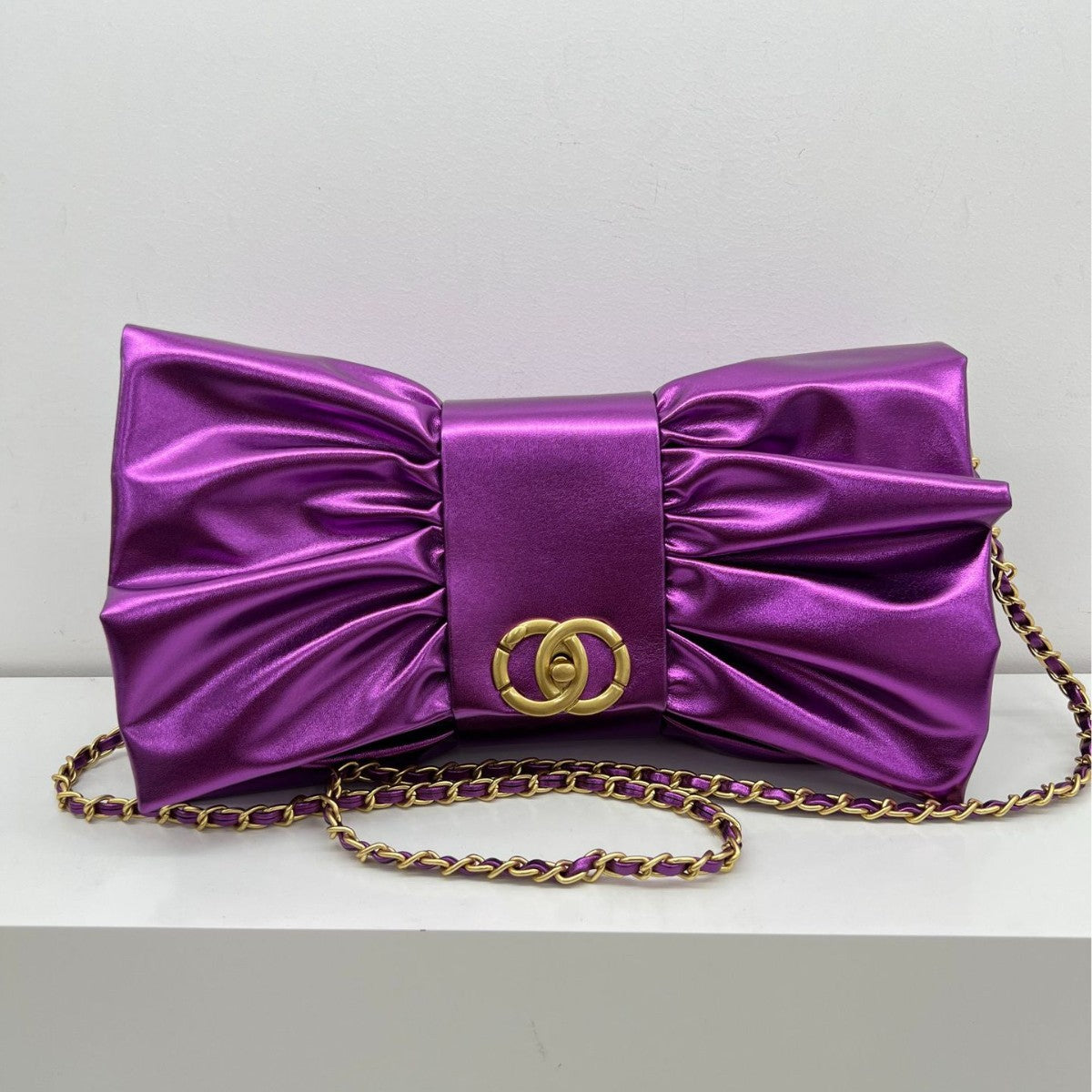 Butterfly Pleated Underarm Bag - Shoulder Crossbody