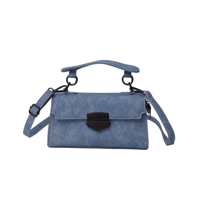Korean Style Retro Square Chain Crossbody Bag - Small Shoulder Bag