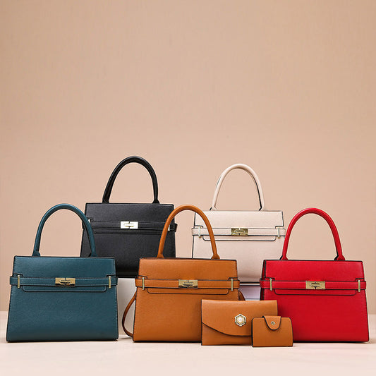 Large Capacity Multi-Piece Bag Set - Shoulder Crossbody Handbag