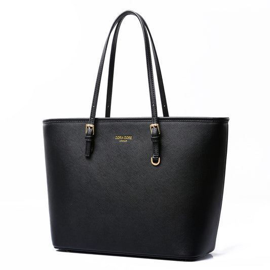 Large Capacity Retro Tote Bag - European Style Shoulder Bag
