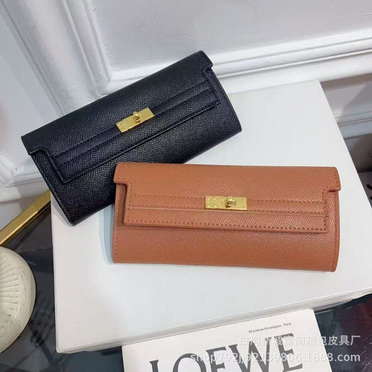 Women's Wallet Ins Women's Small Wallet Women's Sense Small Folding Wallet Short Clutch Cross-border Wallet Bag 5