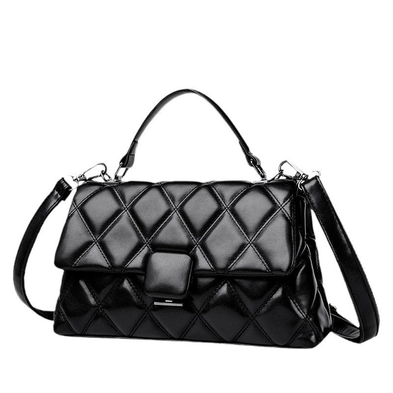 Elegant Messenger Shoulder Bag - Free Gift Card & Card Holder Included