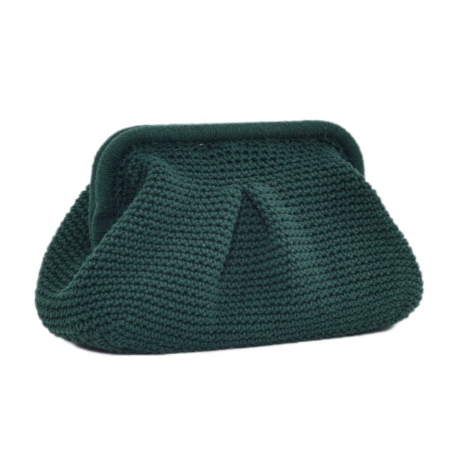 Handmade Cotton Crochet Cloud Bag - Woven Straw Handbag