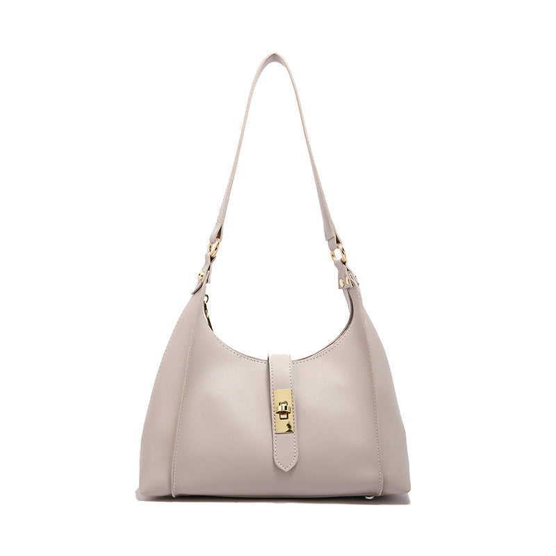 Large Capacity Retro Bucket Bag - Versatile Shoulder Crossbody Handbag