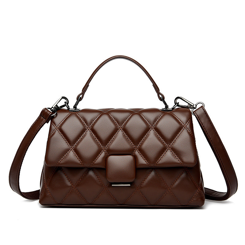 Elegant Messenger Shoulder Bag - Free Gift Card & Card Holder Included