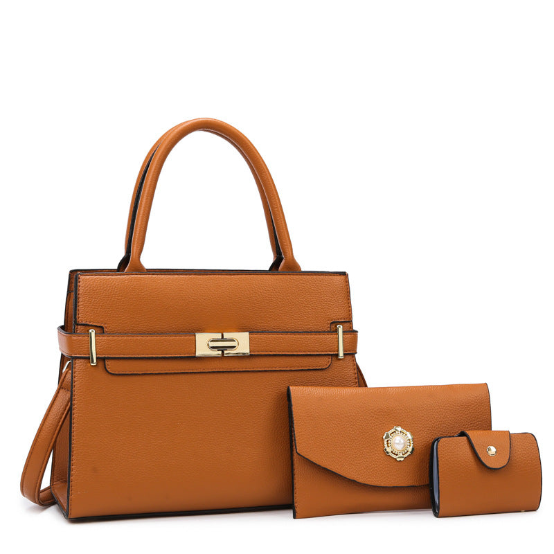 Large Capacity Multi-Piece Bag Set - Shoulder Crossbody Handbag