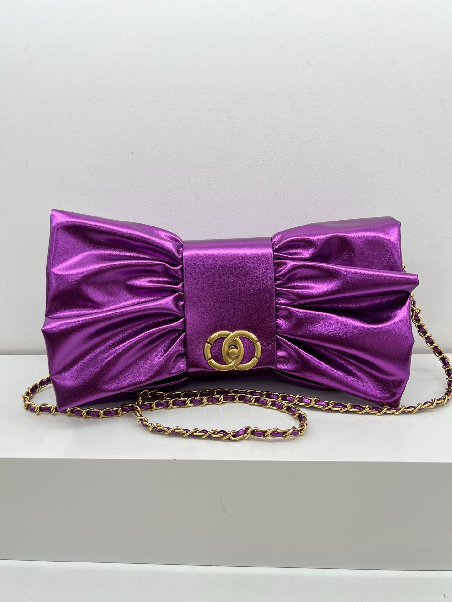 Butterfly Pleated Underarm Bag - Shoulder Crossbody