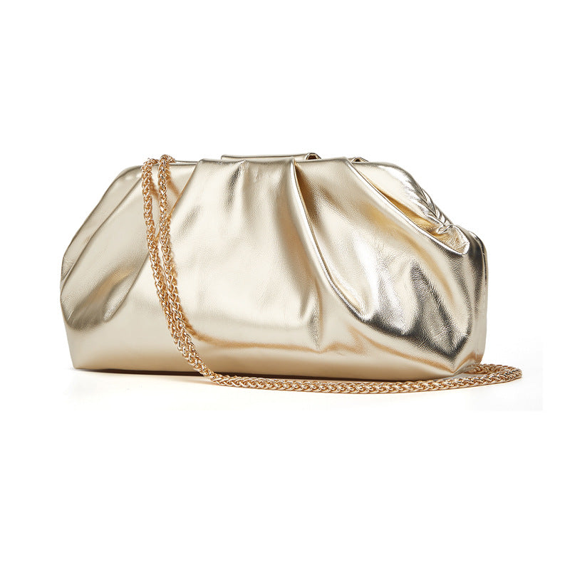 Pleated Cloud Bag - Trendy Chain Crossbody Shoulder Bag