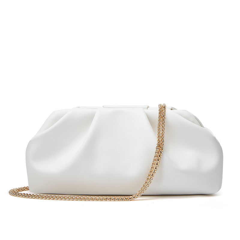 Pleated Cloud Bag - Trendy Chain Crossbody Shoulder Bag