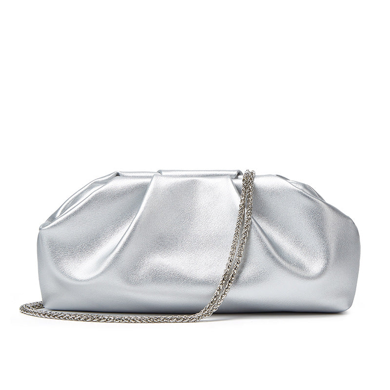 Pleated Cloud Bag - Trendy Chain Crossbody Shoulder Bag