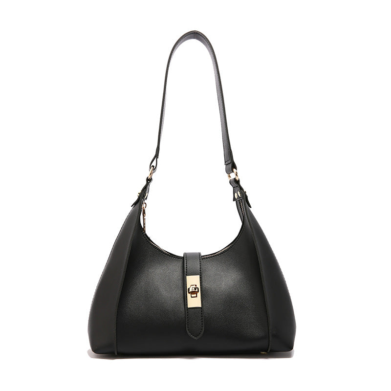 Large Capacity Retro Bucket Bag - Versatile Shoulder Crossbody Handbag