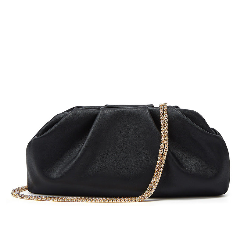 Pleated Cloud Bag - Trendy Chain Crossbody Shoulder Bag