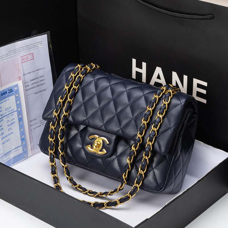 Chanel Inspired Quilted Crossbody Bag