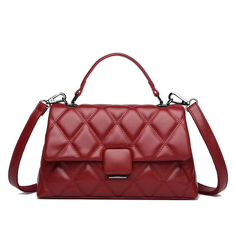 Elegant Messenger Shoulder Bag - Free Gift Card & Card Holder Included