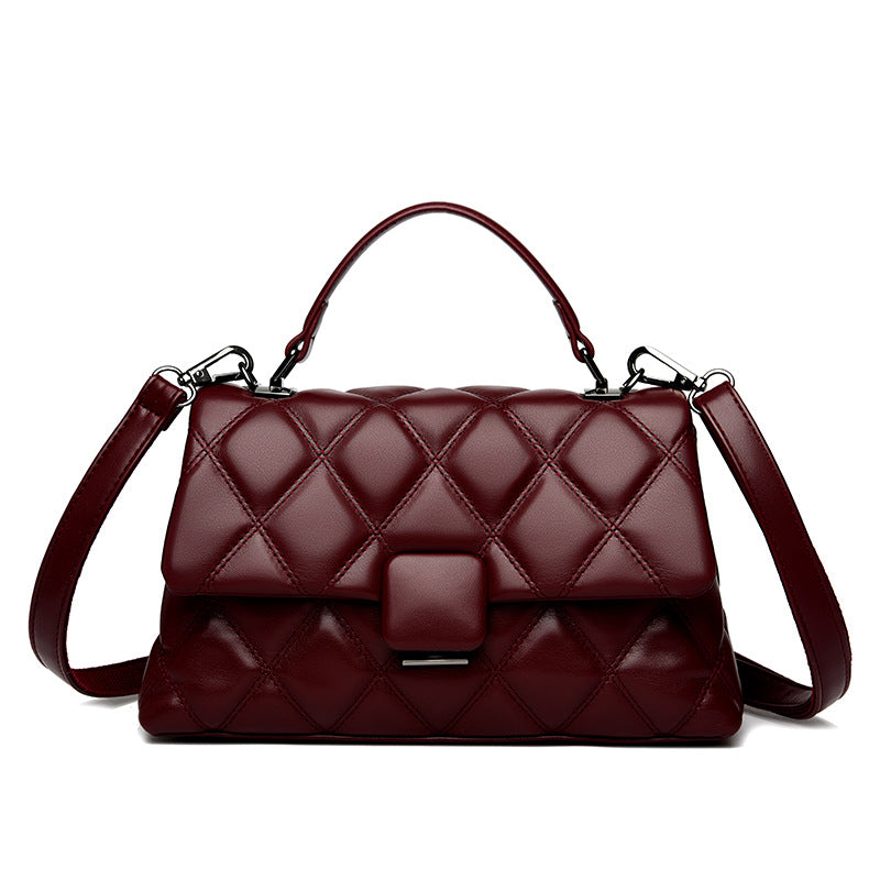 Elegant Messenger Shoulder Bag - Free Gift Card & Card Holder Included