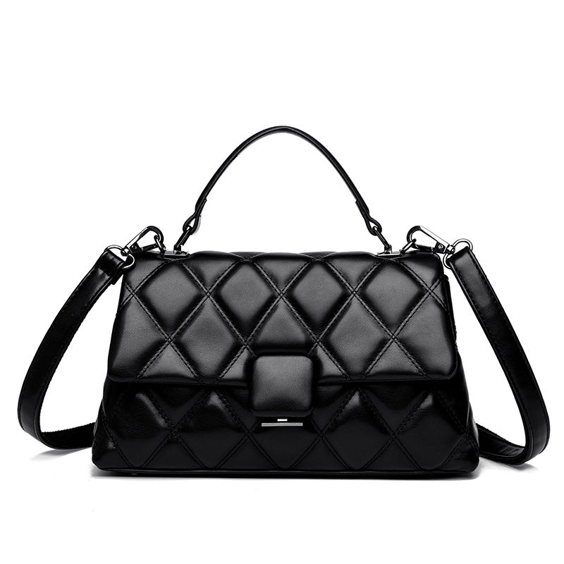 Elegant Messenger Shoulder Bag - Free Gift Card & Card Holder Included
