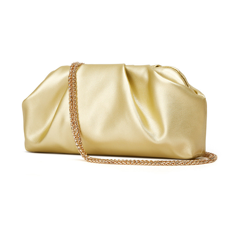 Pleated Cloud Bag - Trendy Chain Crossbody Shoulder Bag